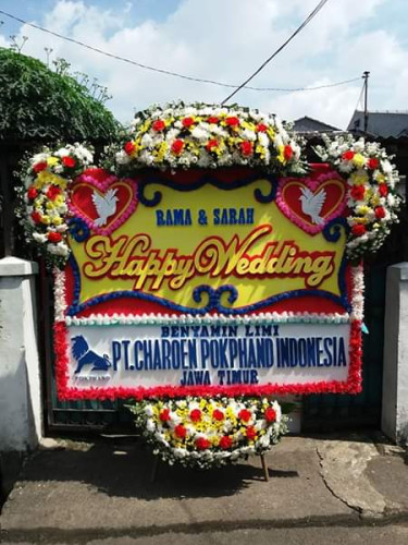 Karangan Bunga Pernikahan  di Mandailing Natal